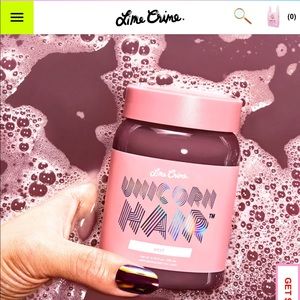 Lime crime semi permanent hairdye